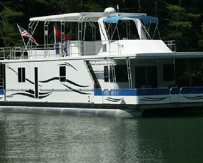 House Boats For Sale On Dale Hollow Lake : 16x68 Lakeview ...