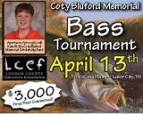 Coty Bluford Memorial Bass Tournament