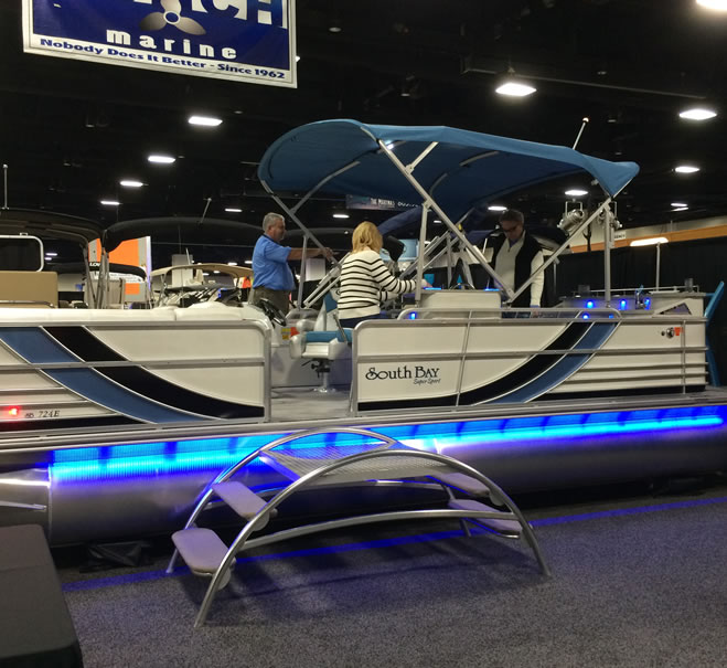 2014-downtown-knoxville-boat-show-south-bay-pontoon-boats