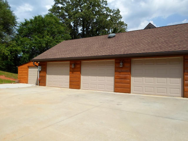 5 Car garage with bonus shop area. Plenty of space for all of your big projects
