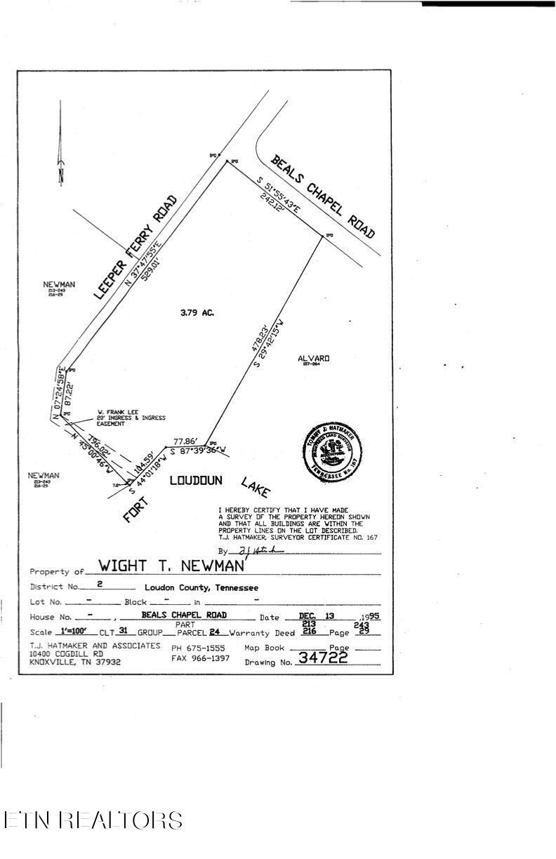 LOT #1 Beals Chapel Rd, Lenoir City, TN - Fort Loudoun and Tellico Lake Real Estate - Image# 22